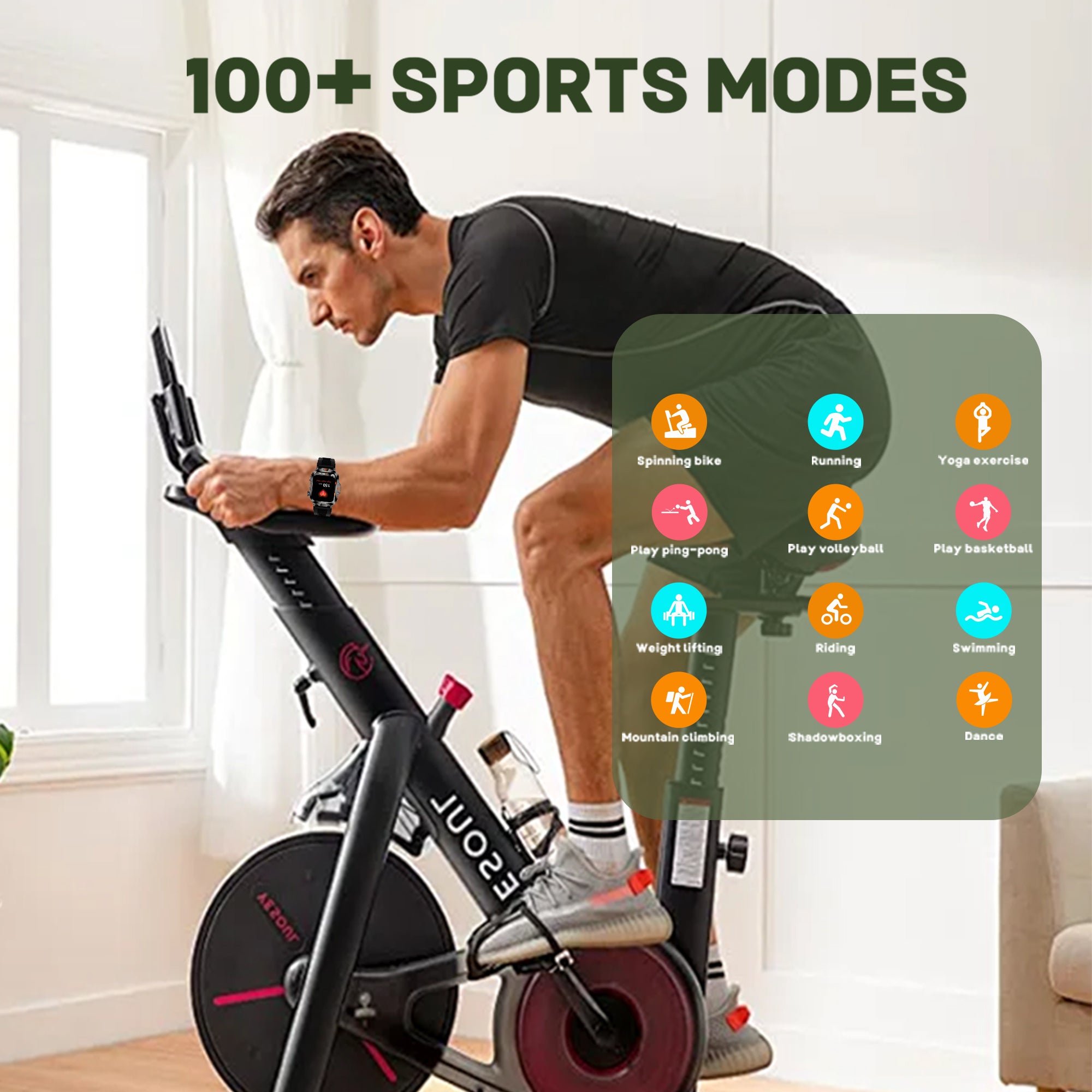 ৪১০mah টর্চলাইট স্মার্টওয়াচ Ip68 ওয়াটারপ্রুফ CR032 স্মার্ট ওয়াচ এক্সারসাইজ মোড বিটি কলিং হেলথ মনিটরিং