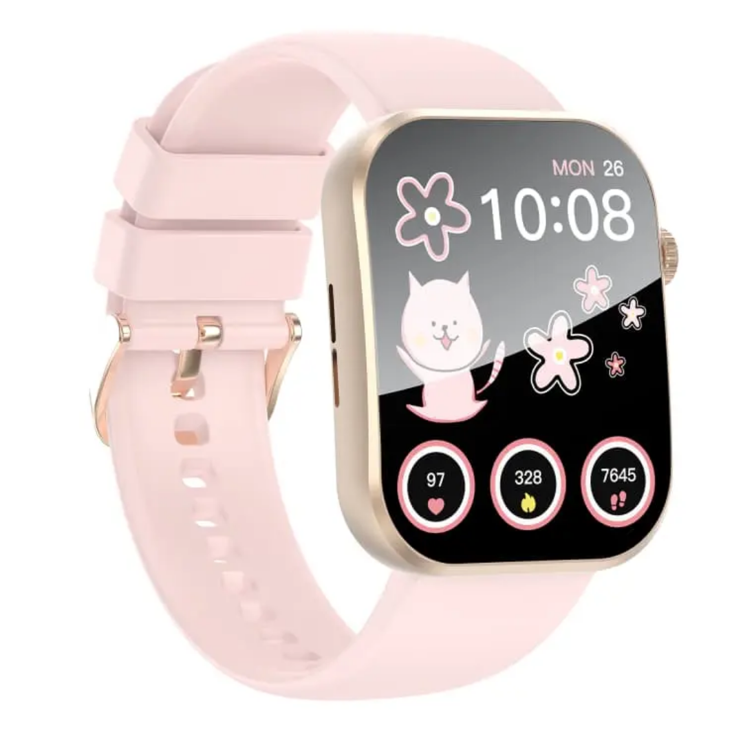 CR214 অ্যালুমিনিয়াম অ্যালয় অতি-পাতলা স্মার্ট ওয়াচ 1.96 কার্ভড অ্যামোলেড স্ক্রিন স্লিপ মনিটর 3d UI AT3085S চিপ মহিলাদের স্মার্টওয়াচ