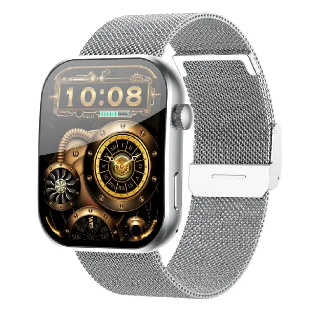 CR214 অ্যালুমিনিয়াম অ্যালয় অতি-পাতলা স্মার্ট ওয়াচ 1.96 কার্ভড অ্যামোলেড স্ক্রিন স্লিপ মনিটর 3d UI AT3085S চিপ মহিলাদের স্মার্টওয়াচ