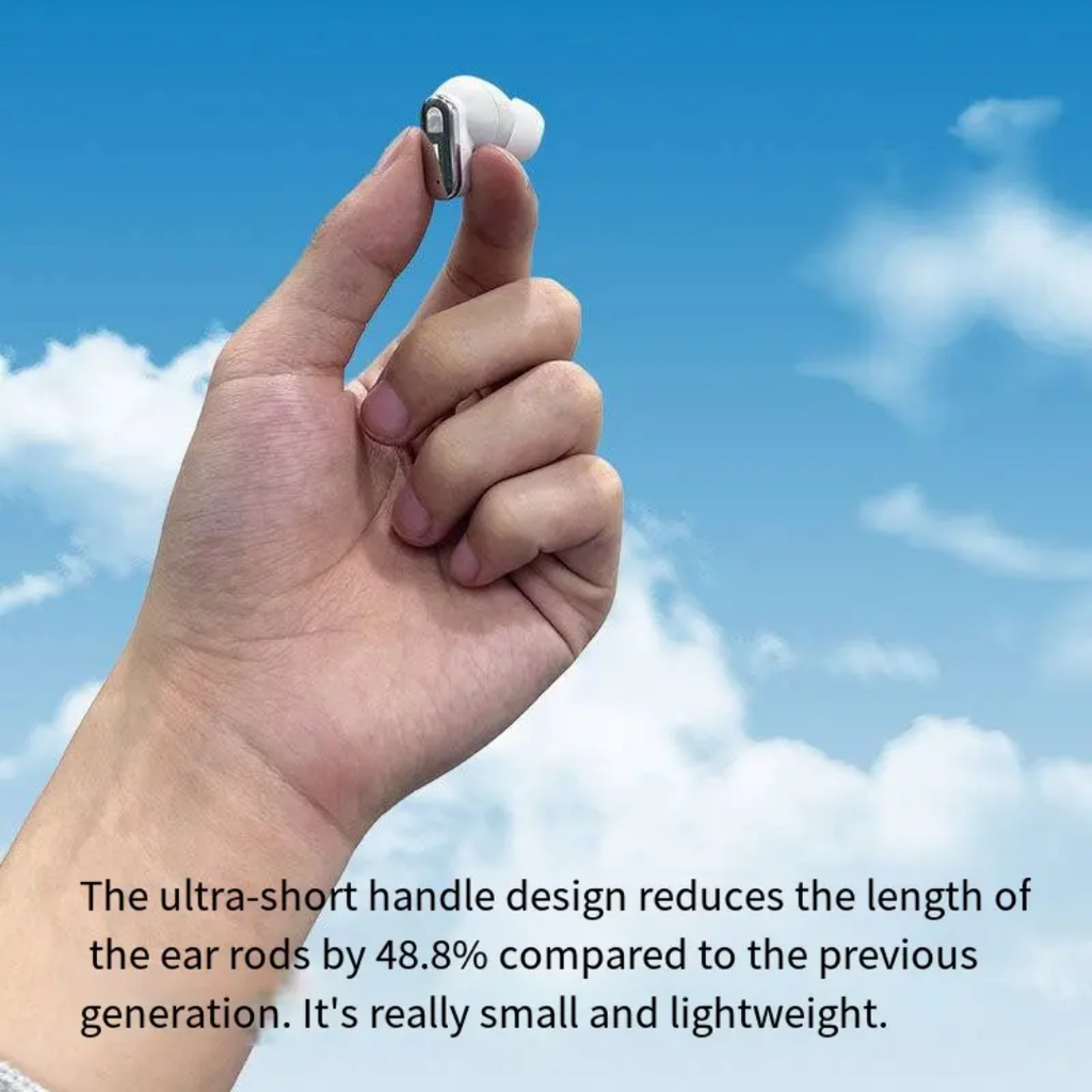 S60 ট্রু ওয়্যারলেস ইয়ারবাডস,ক্লিয়ার কলিং,শক্তিশালী ব্যাটারি,টাইপ-C ফাস্ট চার্জ,গেমিং মোড।