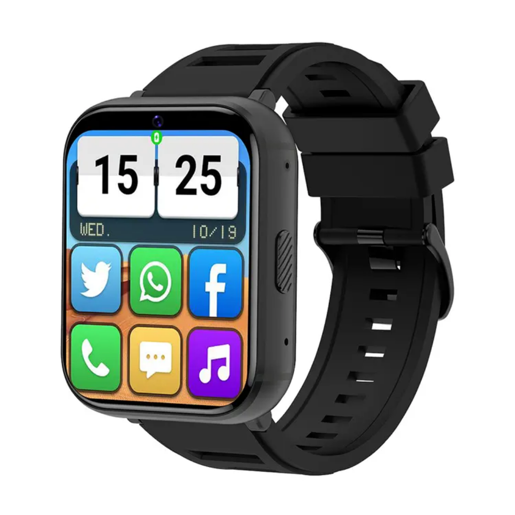 2026 Android Smart Watch 4g With 2.08 Inch Square Large Screen Sim Card Slot 4gb Ram 64gb Rom Wifi Gps 4g Smart Watch Q668