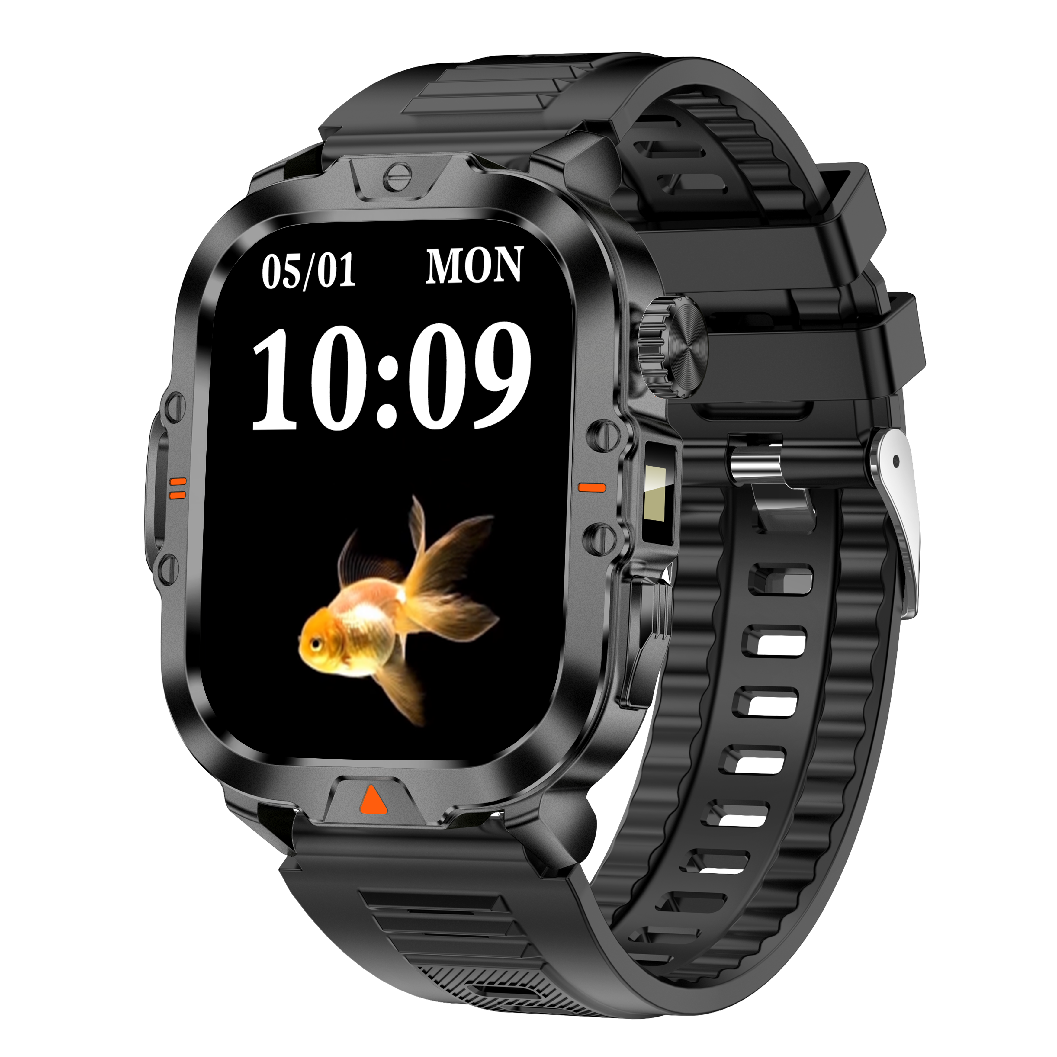 ৪১০mah টর্চলাইট স্মার্টওয়াচ Ip68 ওয়াটারপ্রুফ CR032 স্মার্ট ওয়াচ এক্সারসাইজ মোড বিটি কলিং হেলথ মনিটরিং