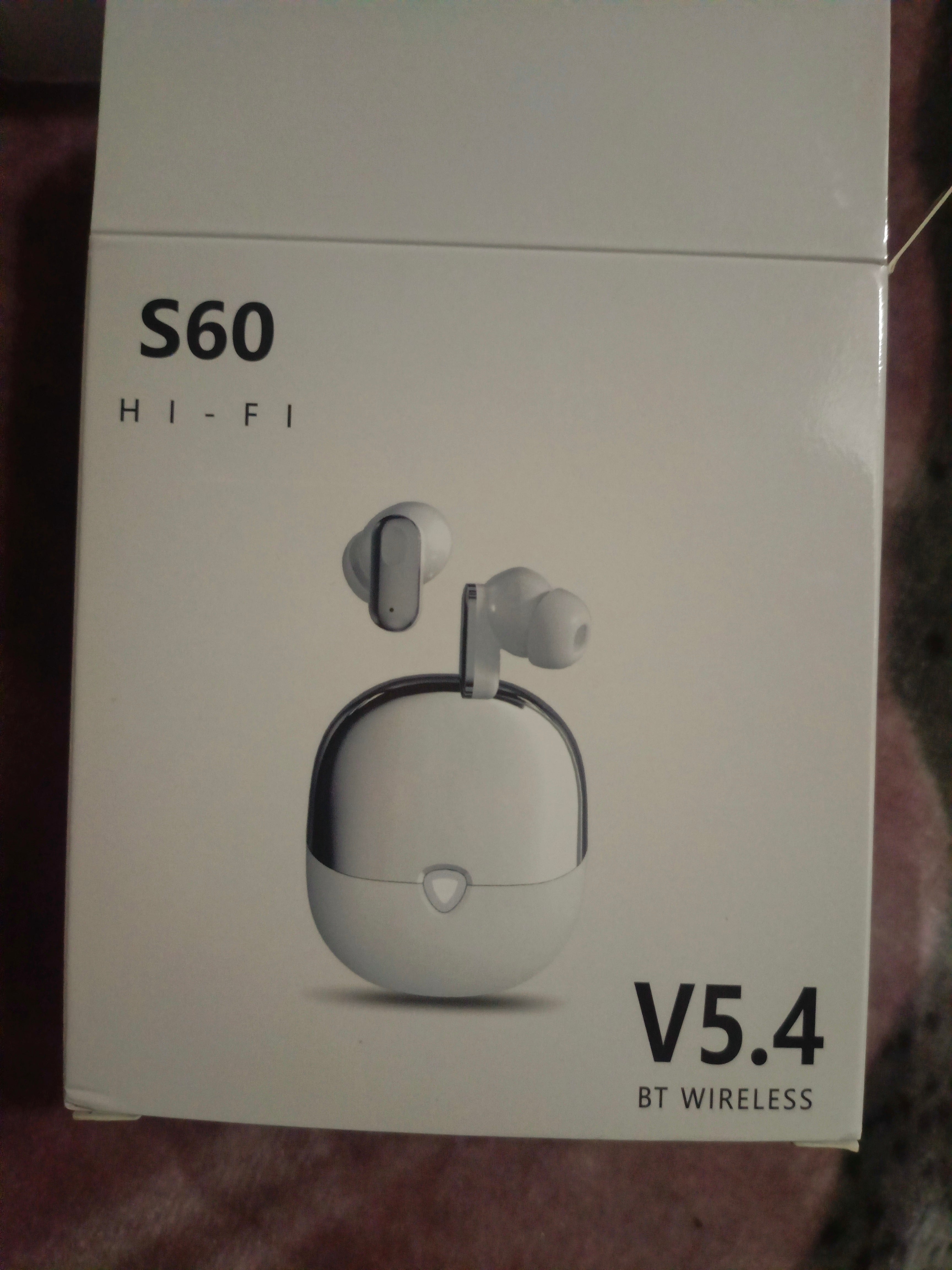 S60 ট্রু ওয়্যারলেস ইয়ারবাডস,ক্লিয়ার কলিং,শক্তিশালী ব্যাটারি,টাইপ-C ফাস্ট চার্জ,গেমিং মোড।