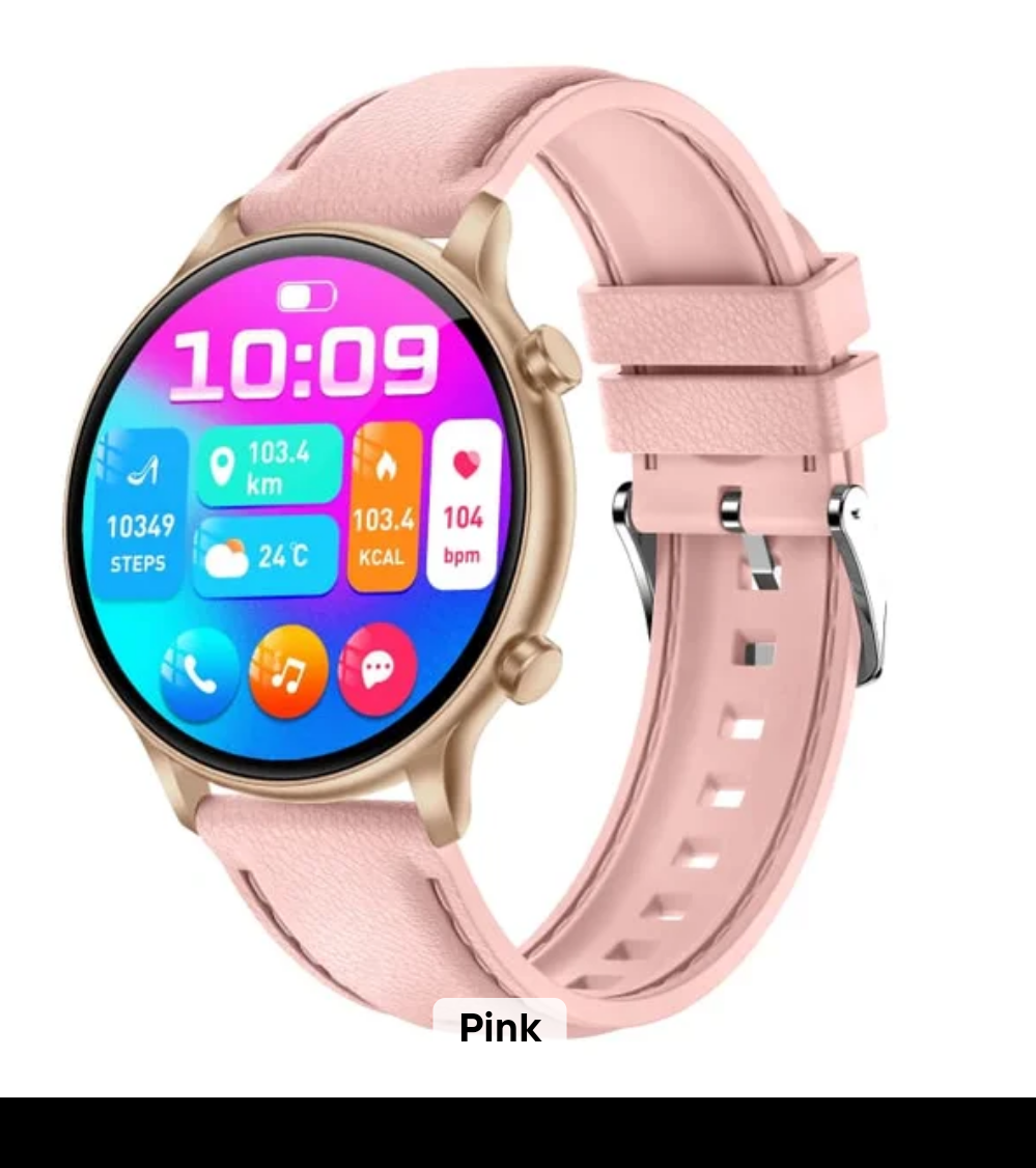 CR230 1.27" স্ক্রিন ফ্যাশন লেডি স্মার্ট ওয়াচ ব্লাড অক্সিজেন স্পোর্ট স্মার্ট ব্যান্ড Reloj Inteligentes মহিলাদের স্মার্ট ওয়াচ পরিধানযোগ্য ডিভাইস