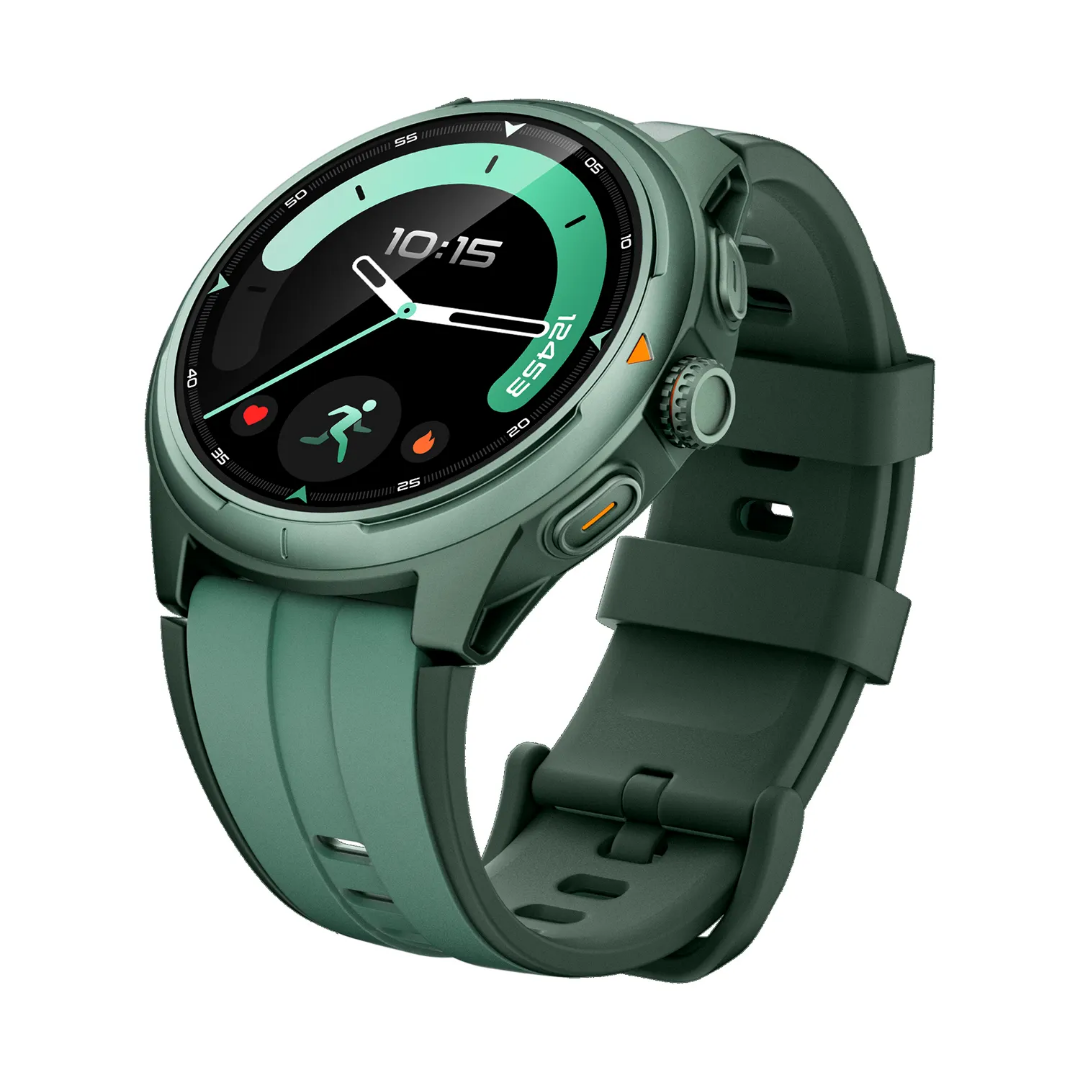 2025 GTR6 Al Smart Watch AMOLED Screen Magnetic IP68 Waterproof 24-Hour Sleep Heart Rate/Blood Oxygen Monitoring Exercise Sleep