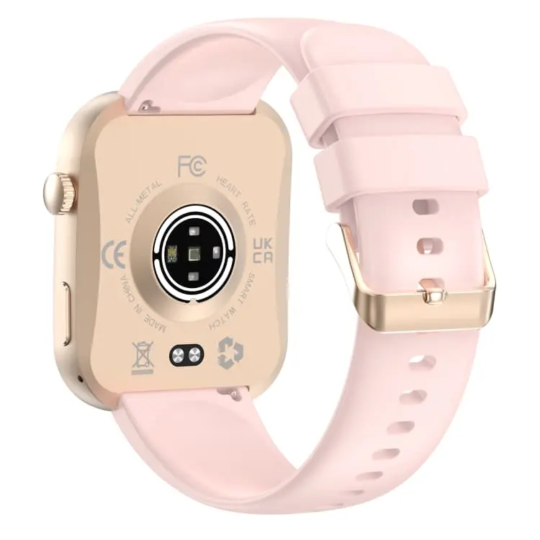 CR214 অ্যালুমিনিয়াম অ্যালয় অতি-পাতলা স্মার্ট ওয়াচ 1.96 কার্ভড অ্যামোলেড স্ক্রিন স্লিপ মনিটর 3d UI AT3085S চিপ মহিলাদের স্মার্টওয়াচ